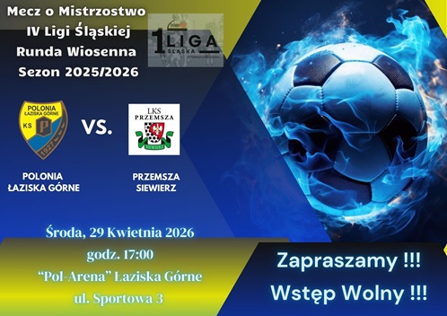 Przed meczem z Przemszą Siewierz.