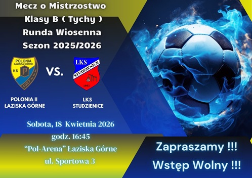 Klasa B: Mecz z LKS-em Studzienice.