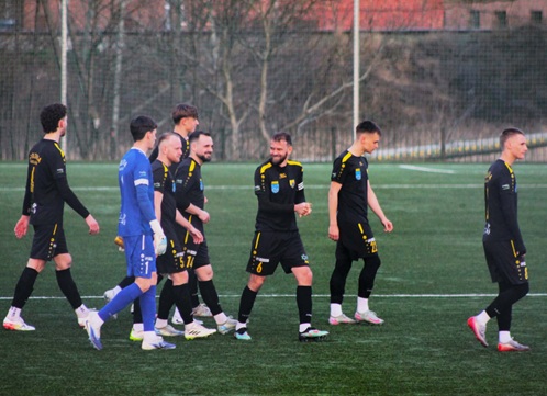 Przed meczem ze Spójnią Landek.