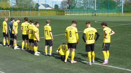 Klasa B: Mecz z Leśnikiem Kobiór.